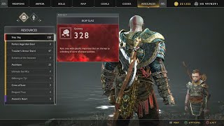 God of War  Rapid Skap Slag Farm Glitch on New Game 25 Skap Slag  minute [upl. by Mahgirb15]