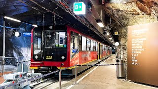 🇨🇭Incredible Riding the Europes Highest Railway Jungfraubahn  Grindelwald→Jungfraujoch [upl. by Prudence]