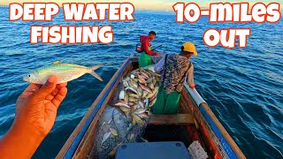 FISHING FOR SNAPPERS amp GRUNT 10miles OFF THE SOUTH COAST OF JAMAICA [upl. by Arnon]