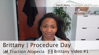 Traction Alopecia Hair Transplant Procedure  Hair Loss In Women Brittany [upl. by Aliahkim186]