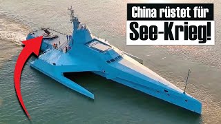 Chinas neue SuperWasserDrohne – mit Raketen und RoboterHelikopter [upl. by Nappy775]