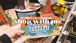 Vintage Christmas Decor Shopping 2024  Shop with me EXTRAVAGANZA part 1 [upl. by Launcelot]