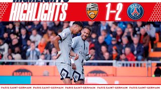 HIGHLIGHTS  LORIENT 12 PSG I NEYMAR JR amp DANILO ⚽️ [upl. by Clover]