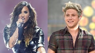 Niall Horan Supports Demi amp Nick At Future Now Show [upl. by Elaine768]