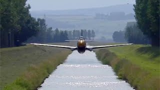 Breitling Fighters fly LOW down a canal  FULL SEQUENCE [upl. by Eleazar]