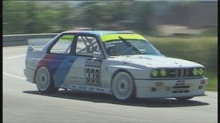 DTM BMW M3 E30 Sport Evo 25  ex Steve Soper Bigazzi 1991 at Swiss Hillclimb by René Aeberhardt [upl. by Schnurr]