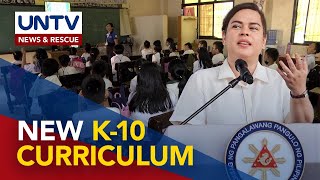 DepEd launches revised K10 curriculum effective SY 20242025 [upl. by Shute]