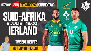 SPRINGBOKKE V IERLAND  TWEEDE HELFTE  RADIORUGBY [upl. by Eldin]