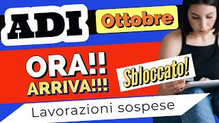 ⚡️ Importante Lavorazioni Assegno di Inclusione Ottobre 👉 Situazione in Sblocco❗️ STANNO ARRIVANDO [upl. by Ecilegna]