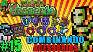 Terraria 15  PC  Combinando Acessórios Spectre Boots Obsidian Shield e Mana Regeneration Band [upl. by Tse757]