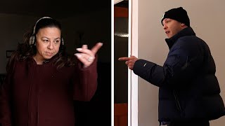 Squatter standoff captured on camera in Queens [upl. by Alrrats]