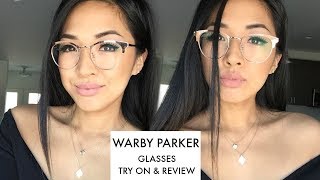 Warby Parker Glasses Review Blair and Haskell Try On [upl. by Barbara-Anne458]