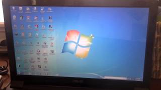 Windows 7 Startup and Shutdown on Asus Notebook [upl. by Nylarahs120]