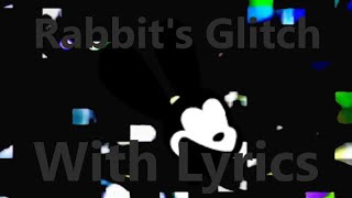 Rabbits Glitch  FNF Lyrics [upl. by Hatti783]