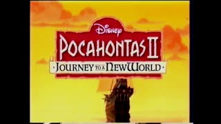 Pocahontas II Journey to a New World International VHS trailer 1999 [upl. by Ejrog]