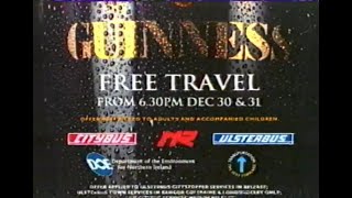 Guinness Free Travel Over The Chirstmas Period  Guinness 1996 [upl. by Joon937]