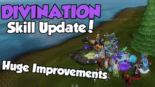 DIVINATION IS SO MUCH BETTER FOR ENERGY New ChangesImprovements Runescape 3 [upl. by Alby]