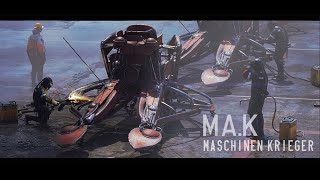 MaK Maschinen Krieger Pigeon Manned Type Scout Flyer Concept Art [upl. by Einnus]