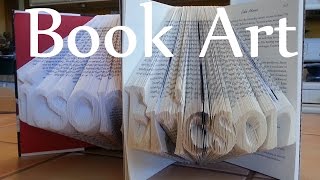 Folded Book Art  Detail [upl. by Colley]