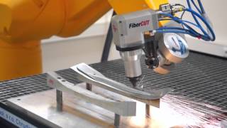 Laserové 3D řezání robotem v TMT Chrudim  3D Robotics Laser Cutting [upl. by Atinoj]