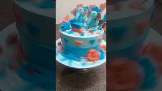 SkNew model cake decoratingshortsfeed cakedecorating peppapigcake [upl. by Ahsilahk]