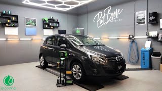 Car Cleaning  Detailing met Piet  Opel Corsa amp IGL Coatings Quartz [upl. by Aicatan895]