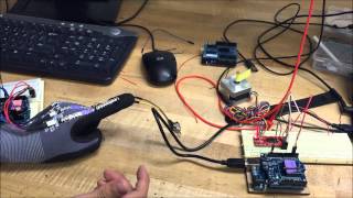 How to Use Flex Sensor to Wireless Control Stepper Motor [upl. by Lechner398]