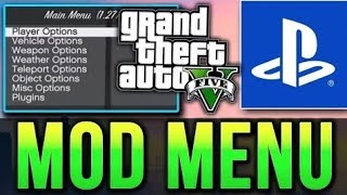 HOW TO GET A GTA 5 PS4 Mod Menu NO COMPUTER WORKING 2020 [upl. by Furiya]