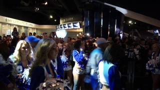 Dallas Cowboys Cheerleaders in the Tunnel [upl. by Haimerej]