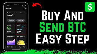 How to Buy and Send Bitcoin on Cash App [upl. by Berardo851]