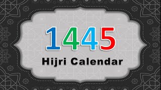 Hijri date today  Hijri calendar 1445 [upl. by Araccot]