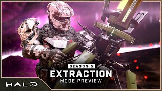 Extraction Game Mode Preview  Season 5 Reckoning  Halo Infinite [upl. by Anail]