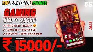 TOP 5 BEST GAMING PHONE UNDER 15000 IN 2023 8GB RAM LATEST BEST GAMING PHONE UNDER 15K FOR FFBGMI [upl. by Gaudet]