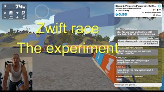 Zwift race  The experiment [upl. by Mathilda]