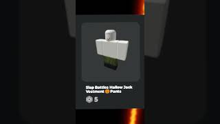 Slap Battles Hallow Jack Avatar  slapbattles slapbattlesroblox roblox slapbattlesavatar [upl. by Lyrad858]