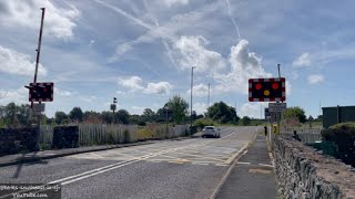 Staveley Level Crossing Cumbria [upl. by Izy196]