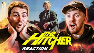 The Hitcher 1986 MOVIE REACTION FIRST TIME WATCHING [upl. by Tesil653]