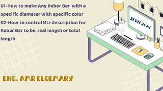 05 Color for Rebar Bar amp Rebar Bar to be real length or total length [upl. by Belsky917]