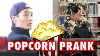 POPCORN IN DER BIBLIOTHEK PRANK [upl. by Silbahc229]