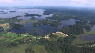 Plateliu ezeras  Plateliu lake Drone video [upl. by Ocsicnarf]