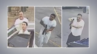 Police release photos of gunmen wanted in deadly shooting outside Houston gas station [upl. by Nortad]