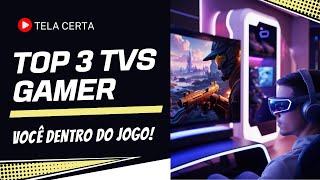 As 3 Melhores TVs para Gamers em 2024 Veja as 3 Melhores Opções para Jogar VIDEOGAMES [upl. by Bowrah]