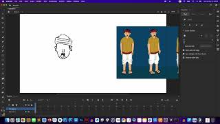 2D Character Kaise Draw Kare Adobe Animate Par [upl. by Graces710]