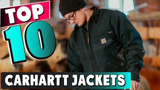 Best Carhartt Jacket In 2024  Top 10 New Carhartt Jackets Review [upl. by Moshell]