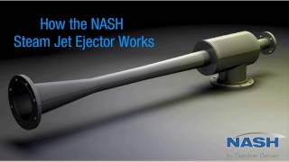 NASH EnerJet™ Steam Ejector  How It Works [upl. by Ahsekam367]