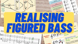 Realising Figured Bass  Grade 6 ABRSM Music Theory [upl. by Inavoj865]