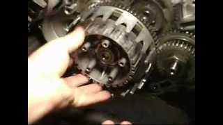 Yamaha XT600E clutch repleacement Tutorial [upl. by Gimble]