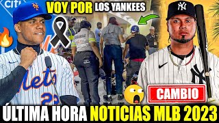 SOTO LLEGA A METS Y MANDA FUEGO A YANKEES MUERE FAN EN JUEGO DE LIDOM ARRAEZ A YANKEES CORREA MLB [upl. by Schinica]