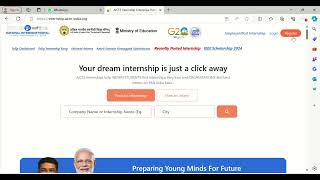 AICTE Internship  Step by step for the registration on AICTE portal  AICTE Portal Internship [upl. by Adda]