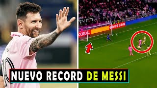 ASI REACCIONA PRENSA EUROPEA a RECORD de ASISTENCIAS de MESSI INTER MIAMI vs NEW YORK RED BULLS [upl. by Lali]